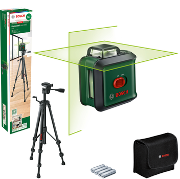 Poziomica laserowa Bosch UniversalLevel 360 Green Facts + statyw (0603663E06)