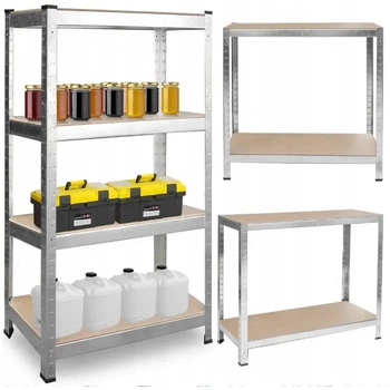 Стеллаж металлический 180x90x40 Siker G9040 4 полки (42401070)