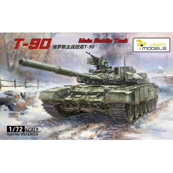 Збірна модель 1/72 Танк Т-90 Vespid Models VS720025