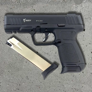 Стартовий пістолет Kuzey P122 black (Springfield Armory Echelon) + 1 магазин