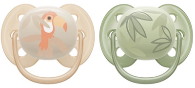 Пустушка ортодонтична Philips AVENT Ultra Soft 0-6м 2 шт SCF091/07 (8720689016865)