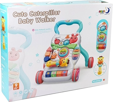 Дитячий штовхач LEAN Toys з інтерактивним мікрофоном 6890 (5905884453872)