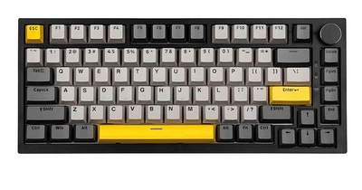 Ігрова Механічна Клавіатура AJAZZ AK820 Black-Yellow (дротова)
