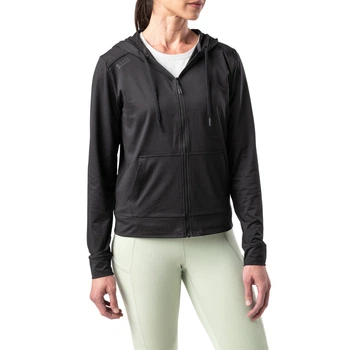 Реглан с капюшоном женский 5.11 Tactical PT-R Emily Full Zip S Black