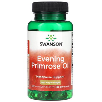 Масло вечерней примулы Swanson Evening Primrose Oil 500 мг 100 софтгель