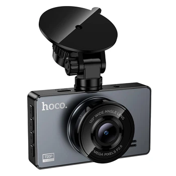 Видеорегистратор HOCO driving recorder DV14 |3" IPS, 720p/25FPS, G-sensor| Grey
