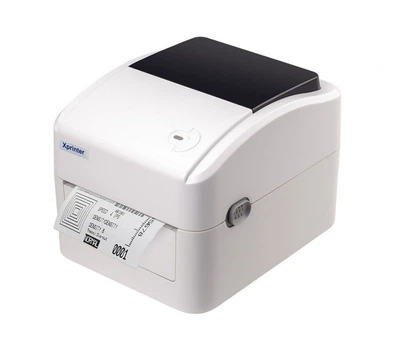 Термопринтер Xprinter XP-420B этикеток, наклеек и штрих-кодов 108мм USB для Новой почты печати ТТН