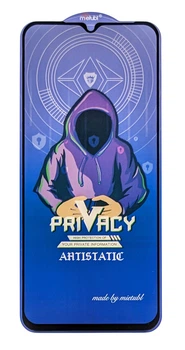 Защитное стекло Privacy MTB для Motorola G8 Power Lite антишпион black