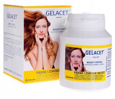 Харчова добавка Almirall Gelacet Plus 120 капсул (4042762016727)