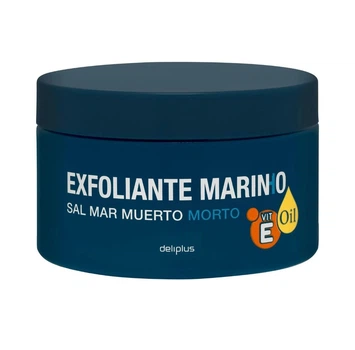 Мінеральний скраб для тіла з сіллю Мертвого моря Deliplus Exfoliante Marino Sal Mar Muerto, 400 г
