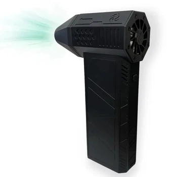 Ручной аккумуляторный мини-турбовентилятор, компрессор Mini Turbo Jet Fan USB 180Вт 3000мАч