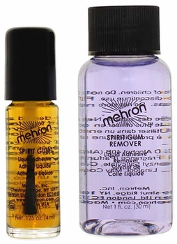 Клей сандарачный + очиститель MEHRON Makeup Spirit Gum and Spirit Gum Remover Combo set