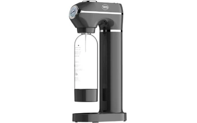 Сифон для газировки воды с манометром ViO SodaBoom SB-7006 Чорний