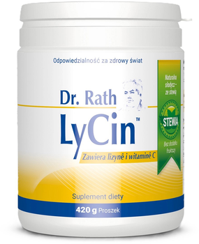 Suplement diety Dr. Rath LyCin + Witamina C 420 g (4260328550670)