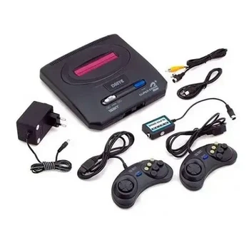 Ігрова приставка SEGA MEGA DRIVE 2 з 368 вбудованими іграми із підтримкою картриджів