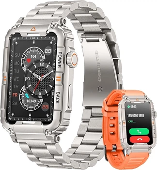 Смарт-часы мужские Motsfit Smartwatch88 IP67 для Android iPhone шагомер / монитор сердечного ритма / измерение давления