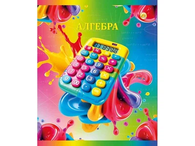 Зошит в клітинку ТЕТРАДА 48арк. 10шт/уп предметний "Алгебра"