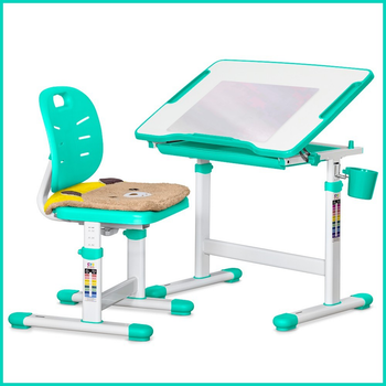Комплект Evo-kids Evo-06 Ergo Green (парта + стул) Зеленый (Evo-06 Ergo Z)