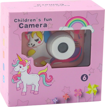 Цифровий фотоапарат для дітей LEAN Toys єдиноріг рожевий 21326 (5905991037590)
