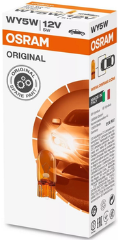 Zestaw żarówek samochodowych Osram Original 2827NA WY5W 12 V Pomarańczowa 10 szt (4052899570795)