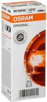 Zestaw żarówek samochodowych Osram Original W16W 12 V 10 szt (4008321100948)