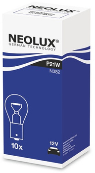 Набір автомобільних лампочок Neolux Standard N382 P21W 12 В 10 шт (4008321770479)