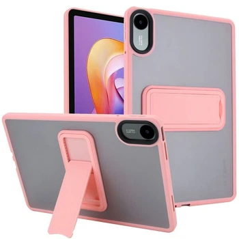 Защитный чехол Deexe Crystal Kickstand для Xiaomi Redmi Pad 2 - Pink