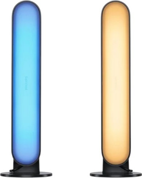 Розумна настільна лампа Philips Hue Play RGB 6.6 Вт Чорна 2 шт (915005733901)