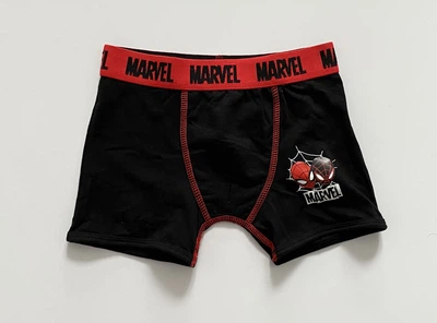 Трусики-боксерки чорні з принтом маленьким Marvel Spider-Man на хлопчика Primark 98 на 2-3 років