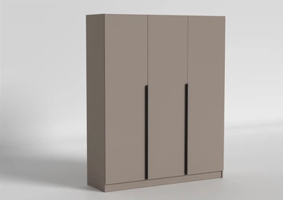 Шкаф распашный 3-х дверный Matro Urban 1800х524х2200 мм Серая Глина (0024823284)