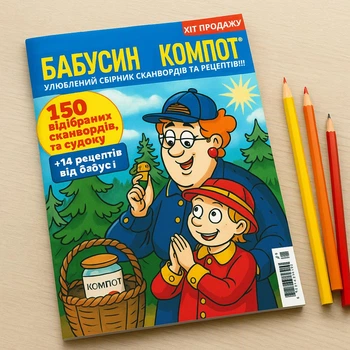 Кросворди Бабусин Компот рос. мовою №4/2025