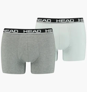 Труси HEAD Basic Boxer Grey (2 шт) 701202741-012 M
