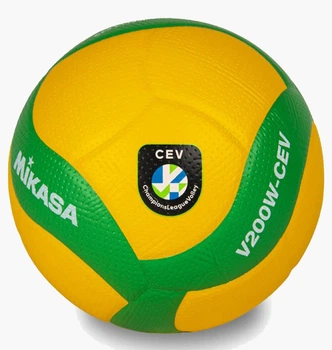 Волейбольный мяч Mikasa V200W Cev Yellow V200W CEV 5
