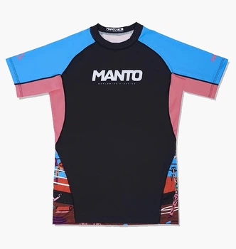Термобелье Manto Rashguard Gym 2.0 Black/Multi 3337 XL