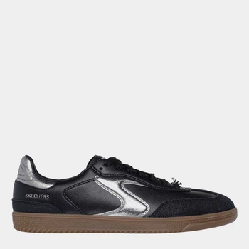 Жіночі кеди низькі Skechers 185236 BKSL 39 (9US) 26 см Сірі (198376823412)