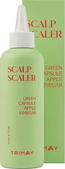 Пілінг для шкіри голови з яблучним оцтом Trimay Green Capsule Apple Vinegar Scalp Scaler 180 мл (8809822540396)