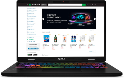 Ноутбук MSI Crosshair 16 HX AI D2XWFKG-215 (9S7-15P421-215) Cosmos Gray