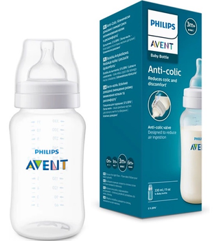 Butelka do karmienia Philips AVENT Anti-colic 330 ml 3m+ SCY106/01 (8710103996750)