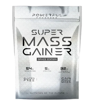 Гейнер Powerful Progress Super Mass Gainer, 1000 г., Кокос