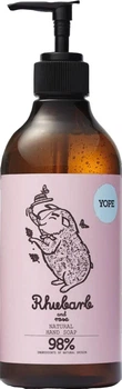 Рідке мило Yope Liquid Hand Soap Rhubarb and Rose 500 мл (5903760201036)