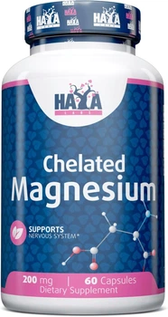 Магний Хелат Haya Labs Chelated Magnesium 200 мг 60 капсул