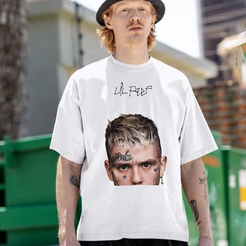 Футболка унісекс Lil Peep (Everybody Everything 2019 wht) XS білий