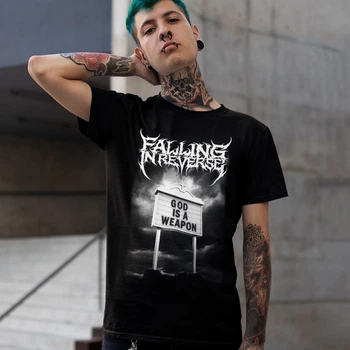 Футболка унісекс Falling In Reverse (God Is A Weapon) XL чорний