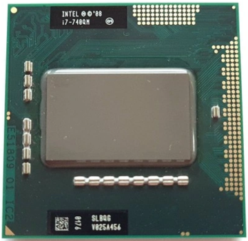 Процессор для ноутбуку Intel Core i7-740QM 4 ядра 8 потоків Б/В