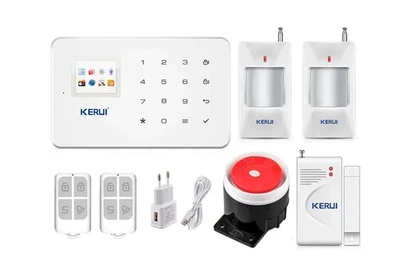 Беспроводная GSM сигнализация для дома, дачи, гаража комплект Kerui alarm G18 (House 4) 433мГц