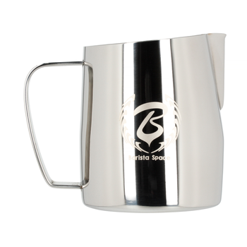 Dzbanek do mleka Barista Space Polished Silver ze stali nierdzewnej srebrny 450 ml (9313597759031)