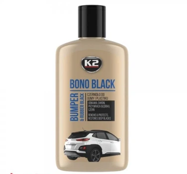 Восстановитель пластика резины "K2" Bono Black 250ml (Auto-59448) аксесуари для авто