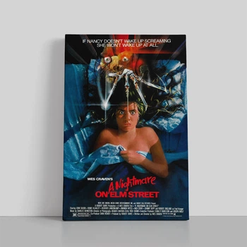 Интерьерная картина Кошмар на Улице Вязов, Nightmare on Elm Street (1984), 42×28 см (id1619)