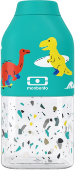 Пляшка для води Monbento Positive S Graphic Blue Dino 330 мл (3760367953650)