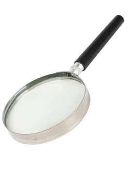 Ручная лупа кратное увеличение для ювелиров для чтения MAGNIFIER 75 мм WD-448 2084 с ручкой